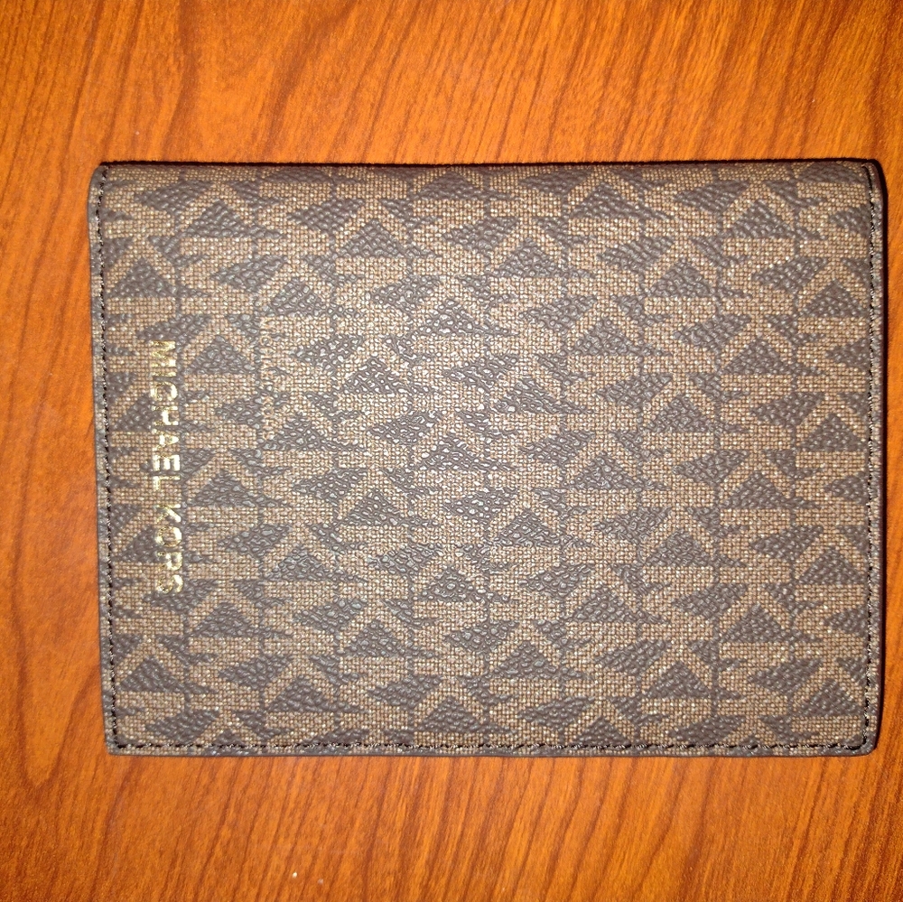 Michael Kors passport wallet